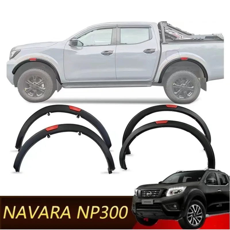 Style Fender Flares Wheel Arch For Nissan Navara Frontier NP300 2016-2023 year Double Cabin Models 4X4 Car Accessories