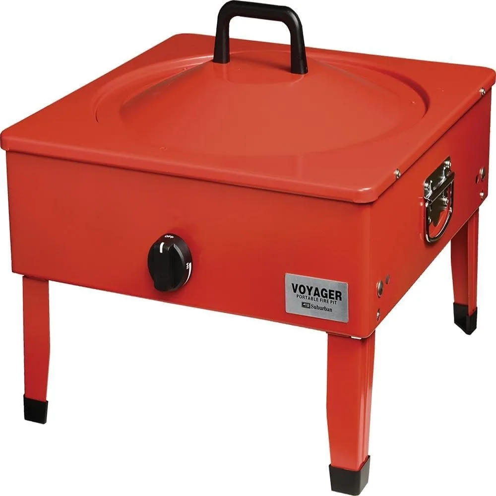 حفرة نار محمولة باللون الأبيض في الهواء الطلق، طراز 3033A، للاسترخاء الضواحي