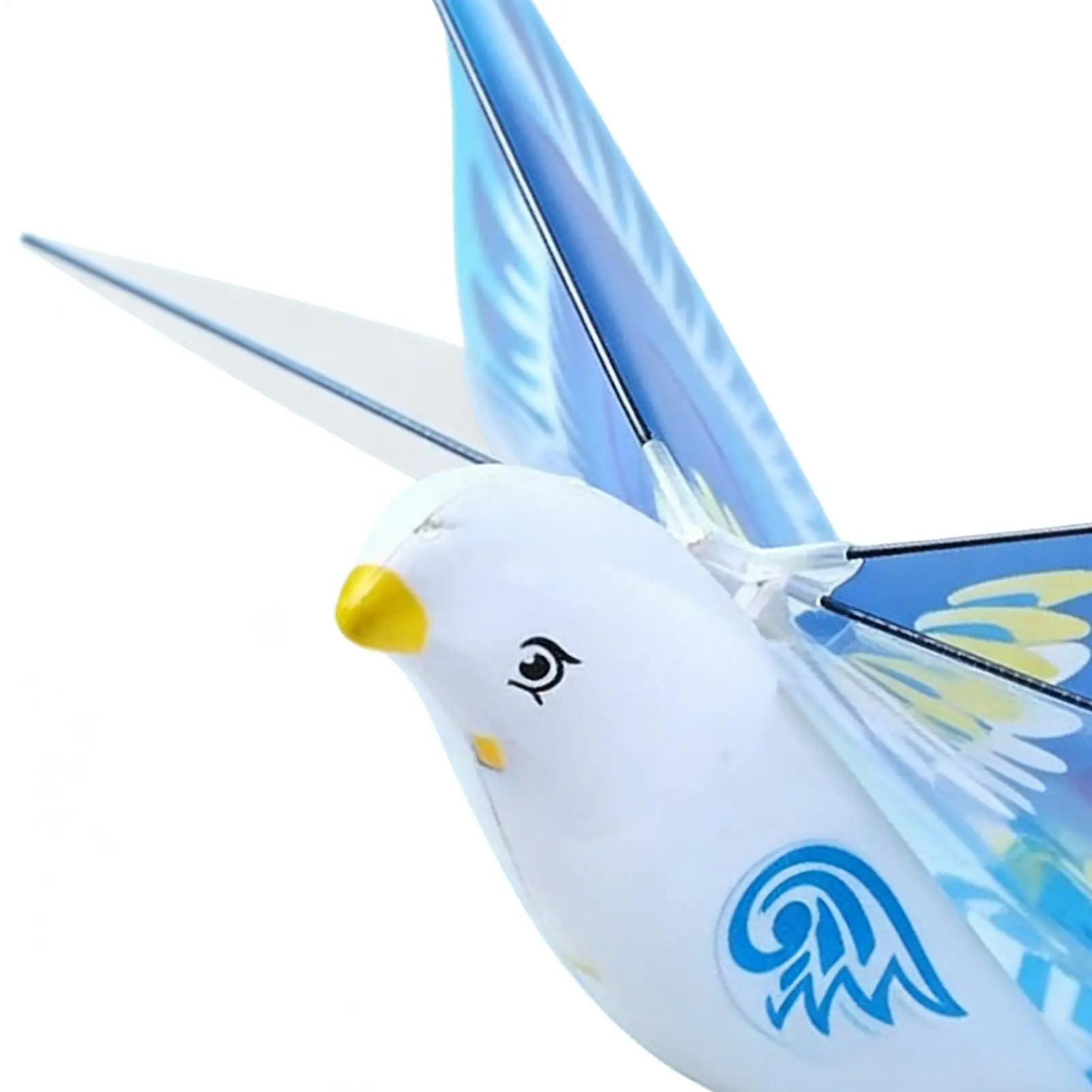 Toy Bird Realistic Animal Figurine Game with Flapping Wings Flying Electric Bird Toy for Kids Teens Family Gathering Outdoor