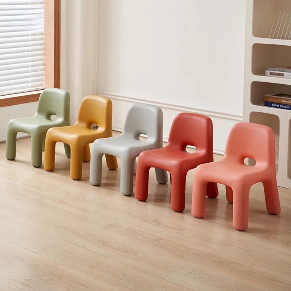 

Nordic Plastics Stools Small Benches Kindergartens Baby Writing Tables Chairs Small Stools Low Stools Household Back Chairs