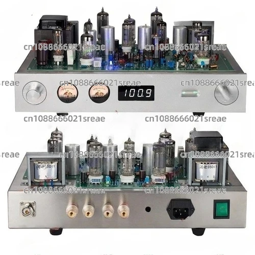 スーパーヘテロダイン電子管ラジオ/FM ラジオ/チューブ FM ラジオ 100W FM87-108MHz 3W+3W ステレオ