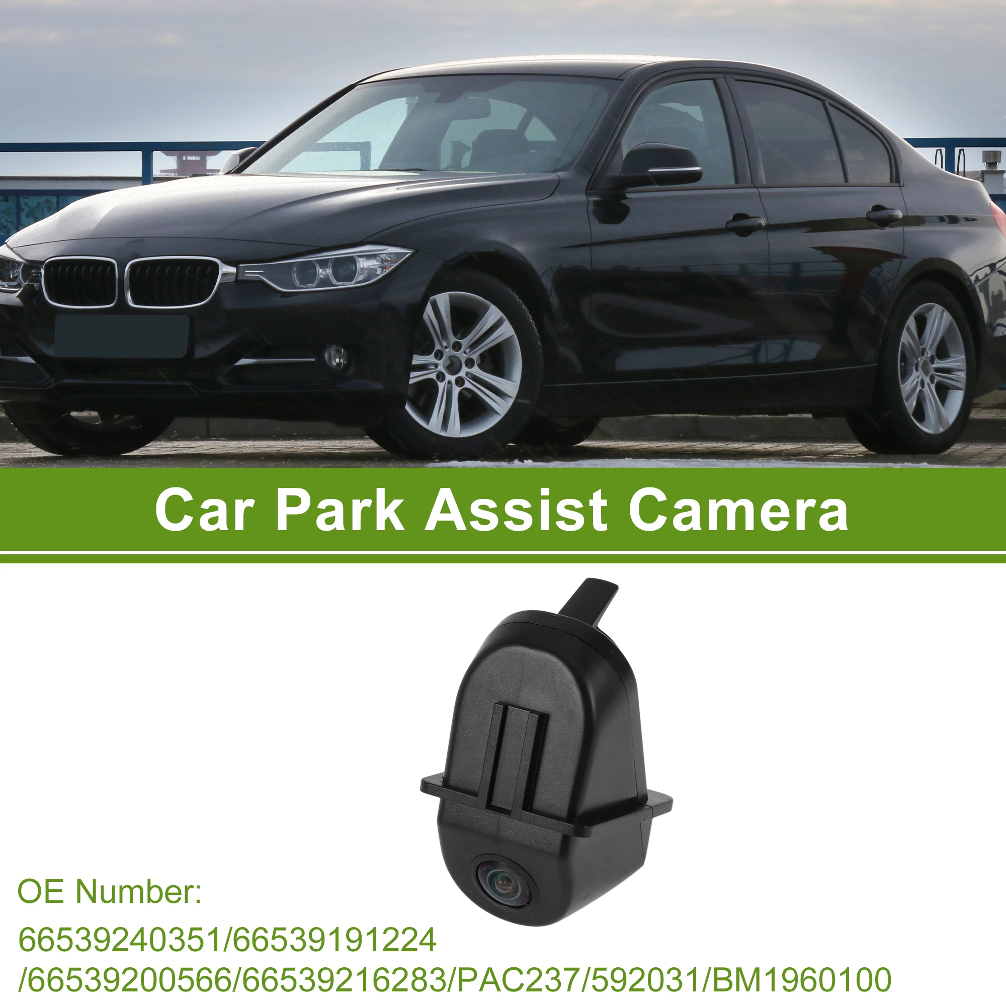 UXCELL Car Park Assist Camera Rear View Backup Reverse Camera for BMW 2 Series 2015-2020 No.66539240351