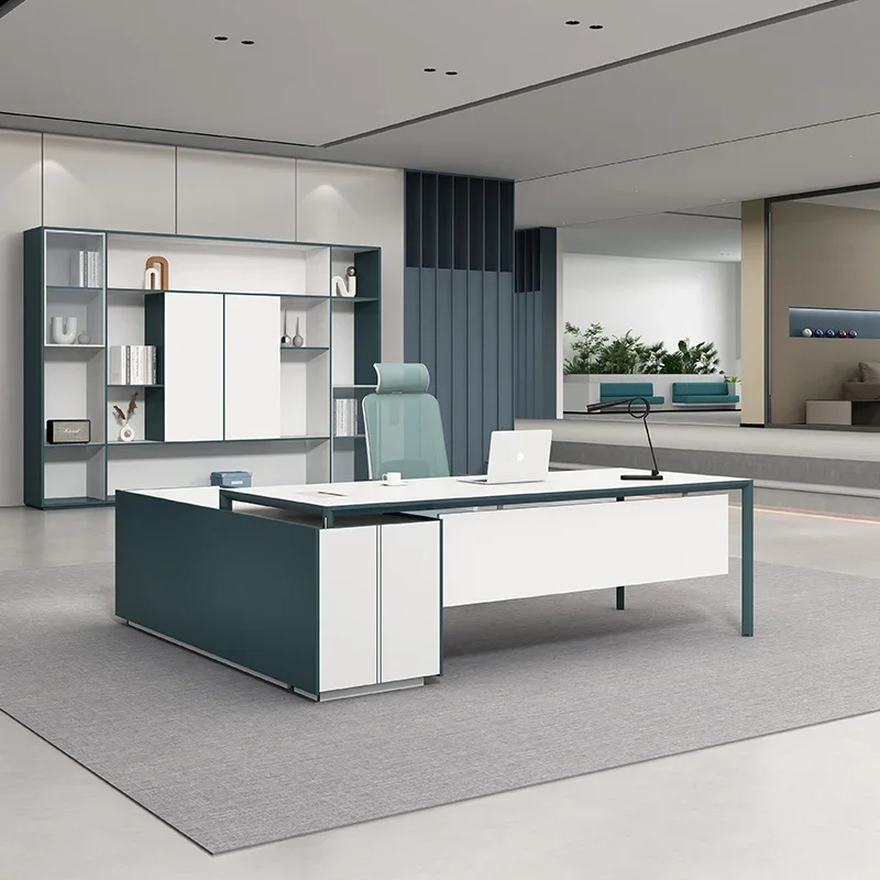 Aesthetic Office Desk Accessories Minimalist Furniture Multifunctional Organizer Computer Executive Tavolino Unique Furniture