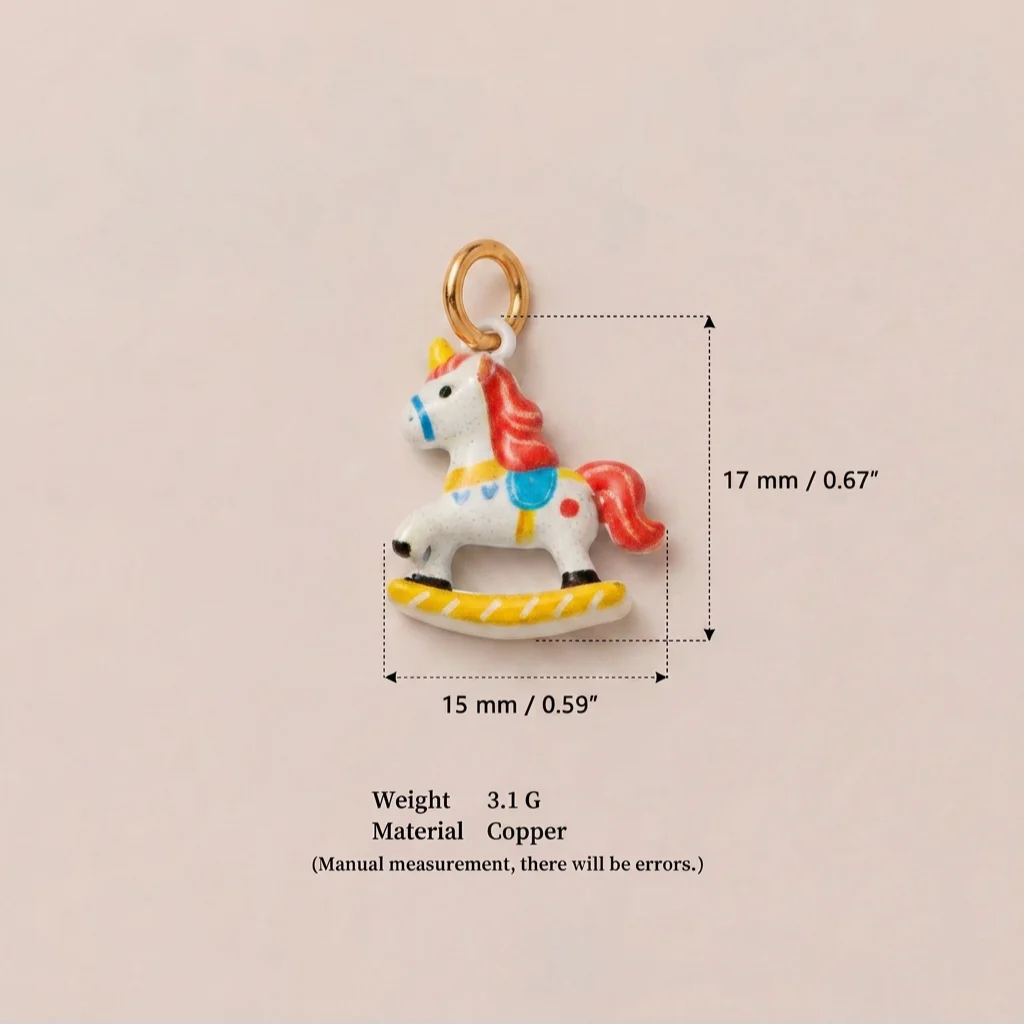 Neue Modische und Beliebte Vergnügungspark-Serie Karussell-Spielkonsole DIY Anhänger-Charms für Schmuck – Detail 5