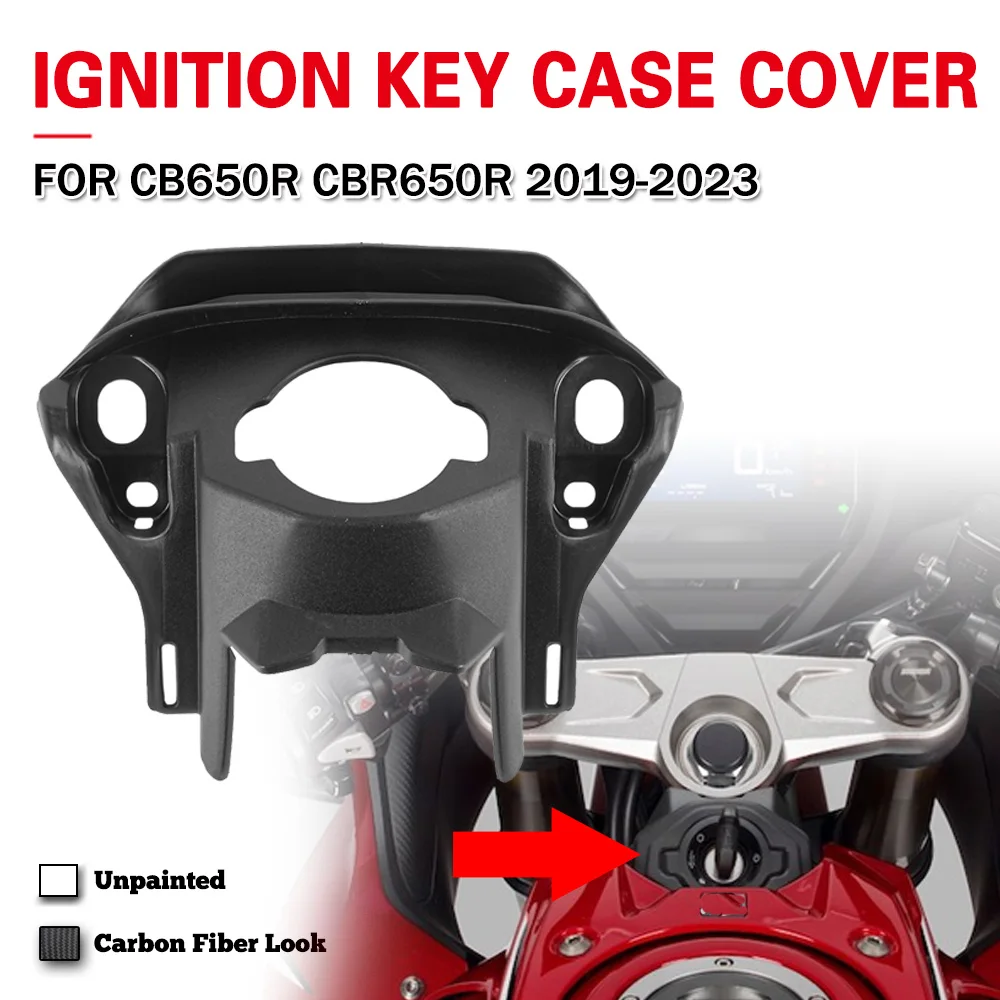 

Motorcycle Ignition Key Case Cover ABS Front Oil Tank Cover Guard Protection For Honda CB650R CBR650R CB CBR 650R 2019-2022 2023