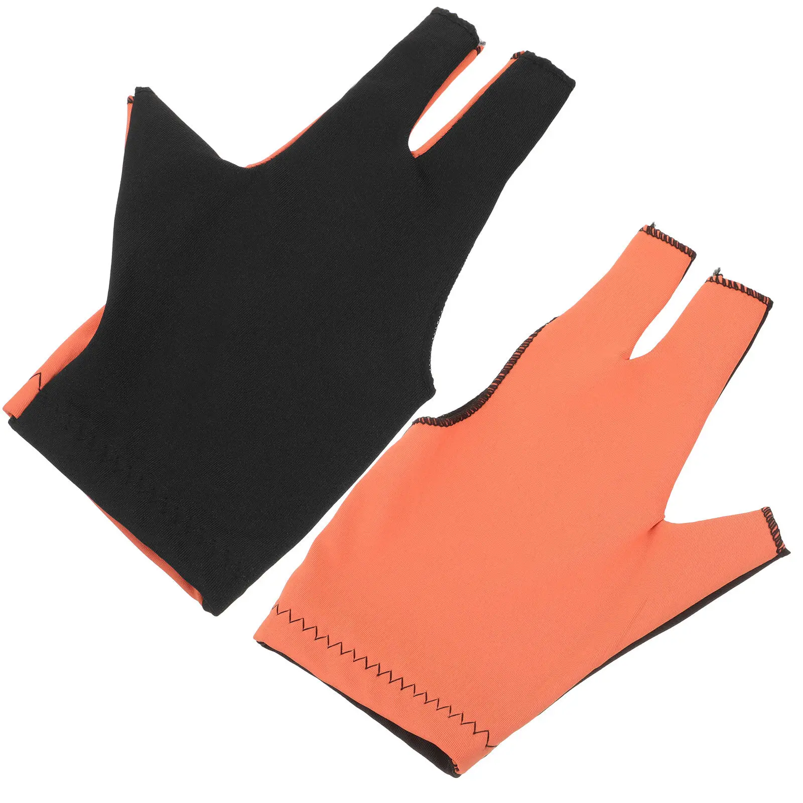 1Pair Professional Billiard Gloves Breathable Pool Gloves for Snooker Pyramid Cue Sports Sweat Absorbing Nonskid Flexible