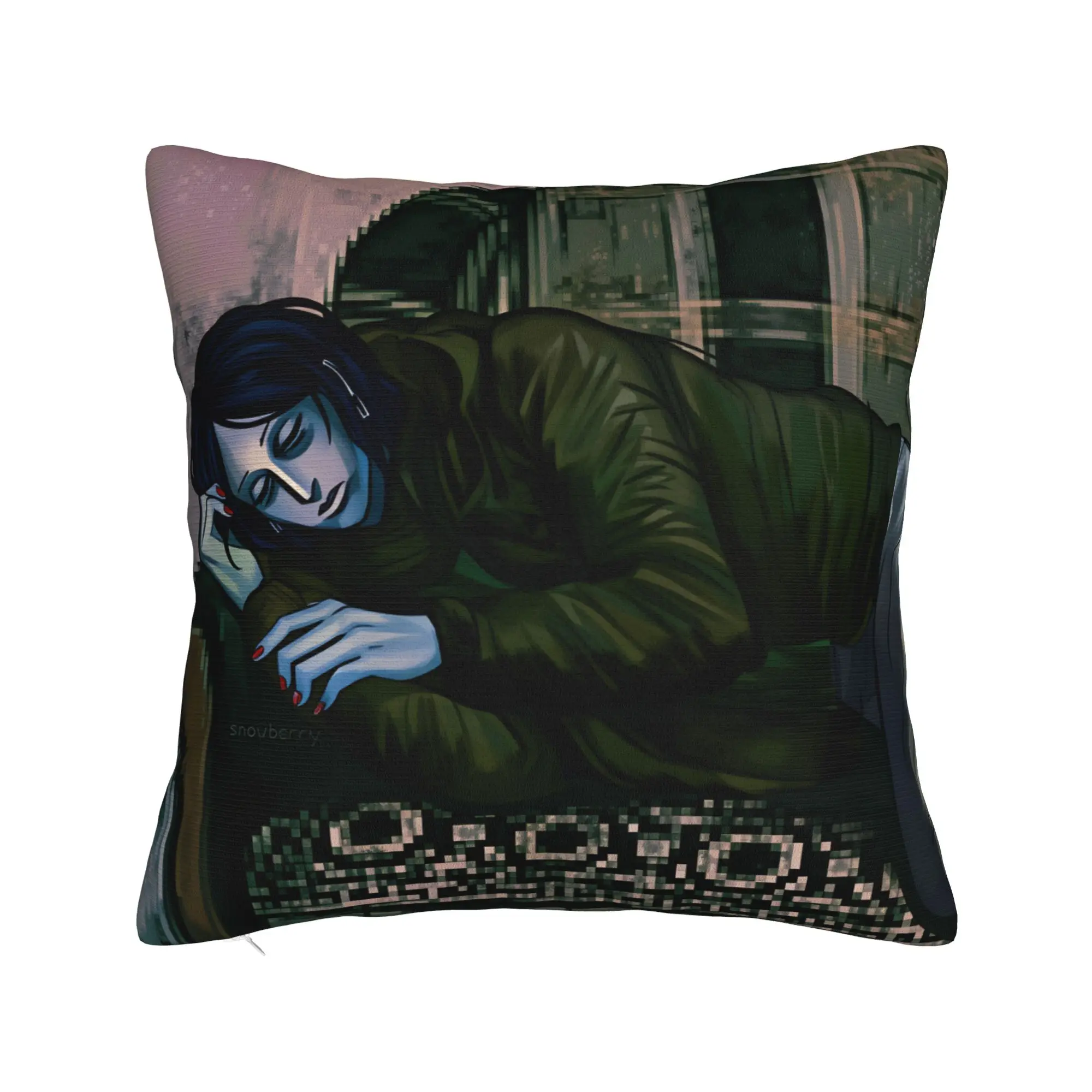 No Im Not a H-Human Pillow Case  Soft Pillow Cover Fashion Cushion Cover For Sofa Home Decor