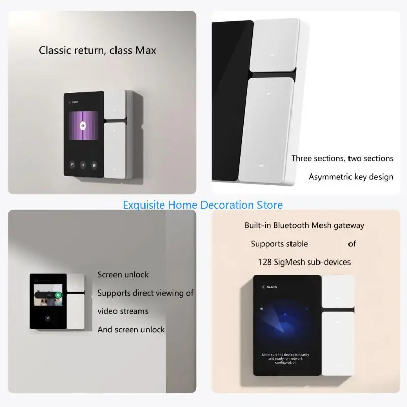 

L5BF Intelligent Control Panel 3.5inch Central Control Panel Remote Control Hub