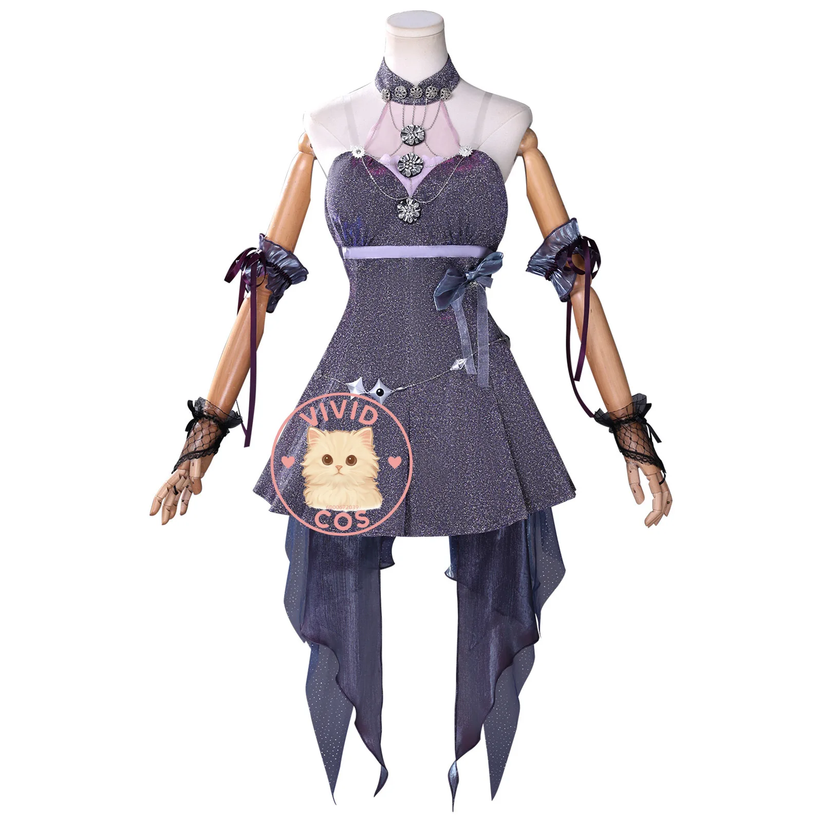 Game NIKKE: Godin van de Overwinning Cosplay Kostuum Anime Rei Ayanami Grijze Jurk Set Mode Rollenspel Vrouwen Pruik Comic Con Halloween