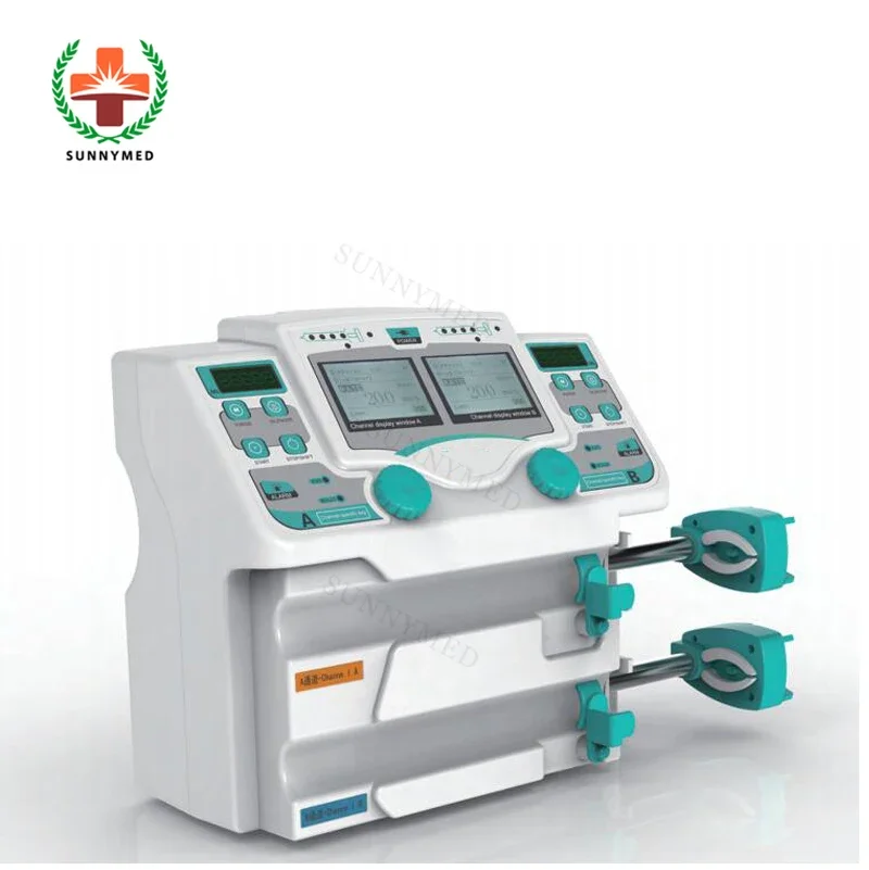 SY-018Z Hospital Double Channel   Pump with Drug Library