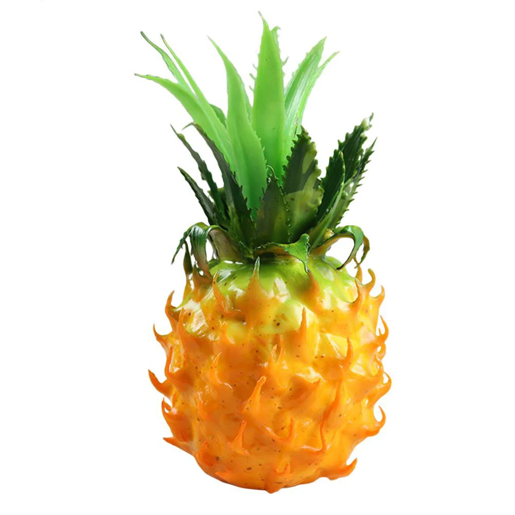 

Classroom Accessory Fake Pineapple Model Educational Activities Vibrant Color Decor Imitation Pineapple Decoration