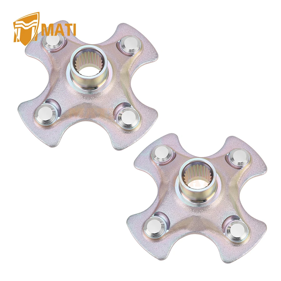

M MATI 2PCS Rear Left/Right Wheel Hubs for Honda Rancher 420 Rubicon 500 520 2009-2024