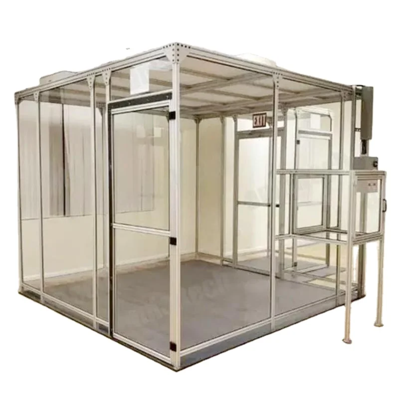 Electronics Biological Lab Production Line Easy Assembly Dust Cleaning Clean Room Booth with air Purification Purifier