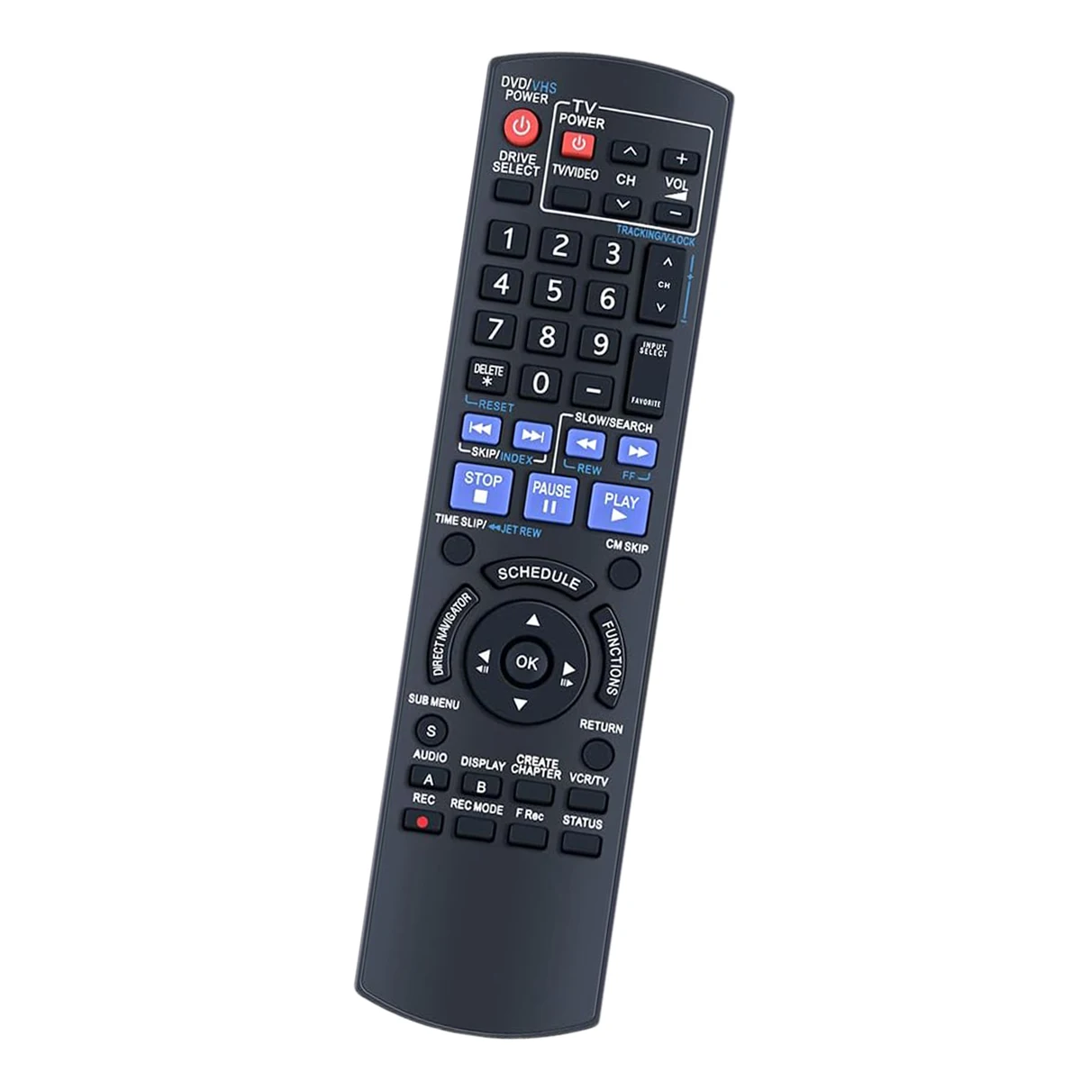 Control remoto para Panasonic DMR-EZ37V DMR-EZ37VP DMR-EZ47V DMR-EZ47VP DMR-EZ48 DMR-EZ485 reproductor grabador de DVD