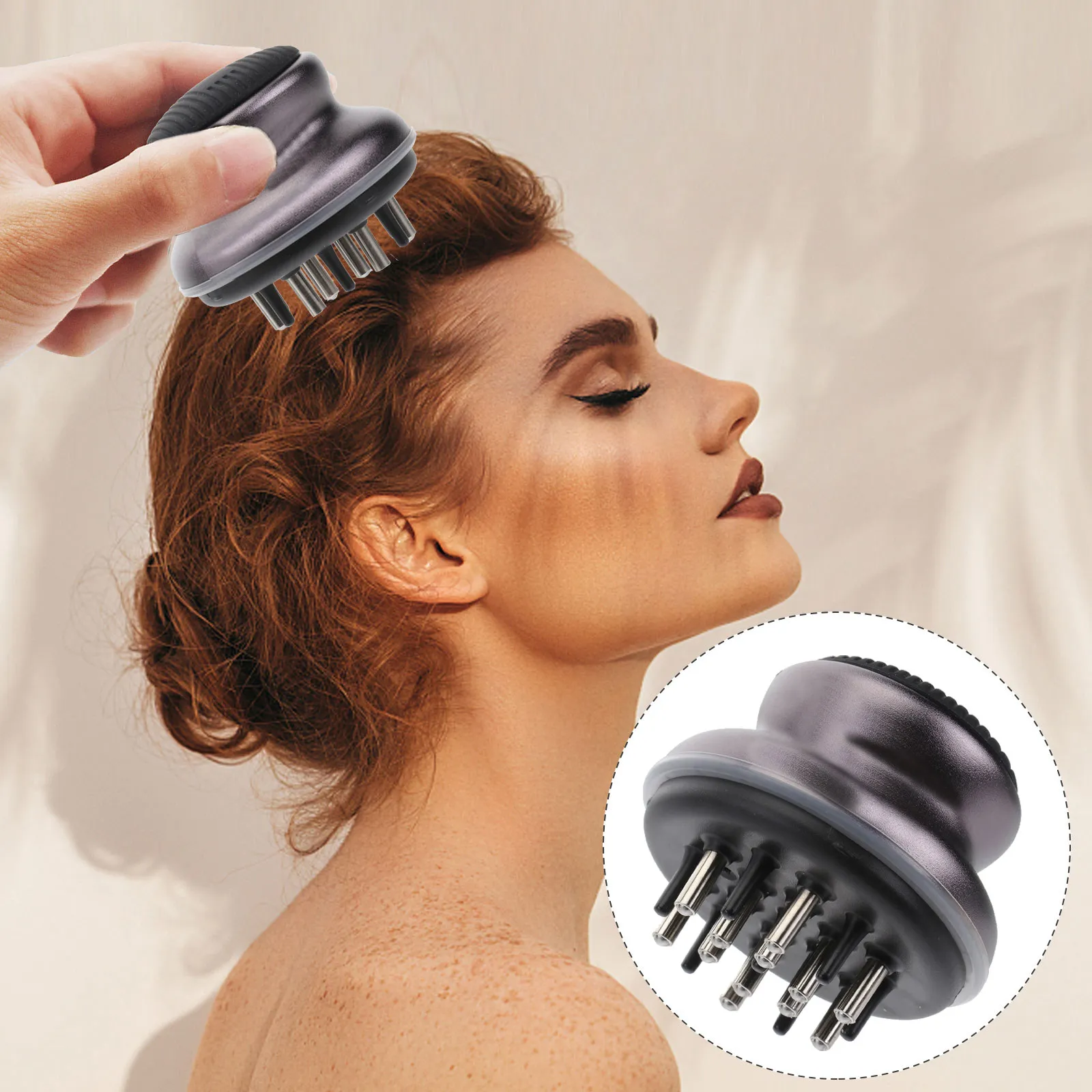 

Аппликатор-массажер для кожи головы с роликом для равномерного нанесения сыворотки, не вызывающий раздражения, с глубоким проникновением, для ухода за кожей головы