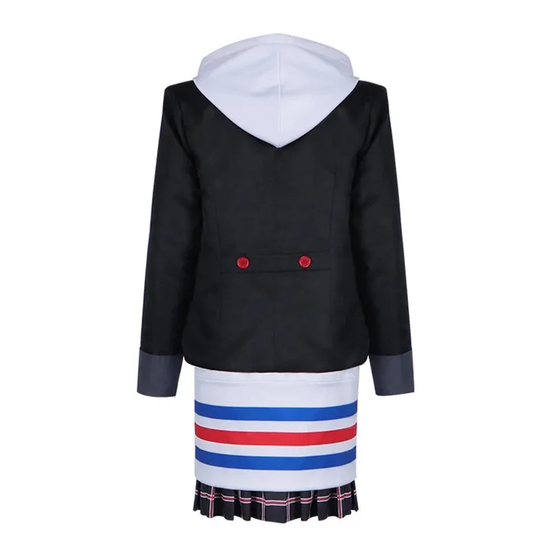 

Аниме P5 Косплей Костюм Игра Энн Такамаки Парик Куртка Пальто Юбка Сценическая Вечеринка High Roll Абрикосовый Красный Танец JK Uniformv; 6'h,8;r.