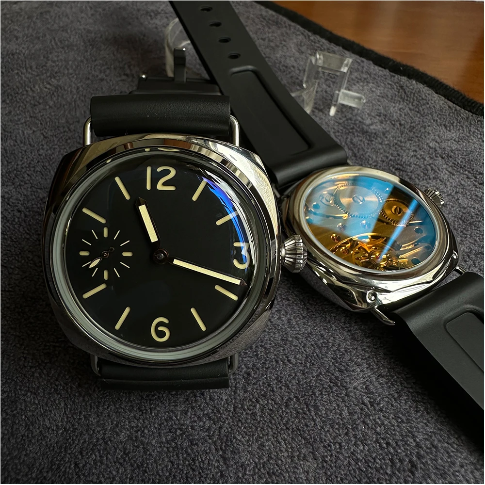 Manual Mechanical Replica Watch Man for Seagull ST3600 C9 Luminous Retro Navy Military Wristwatches Fro Man Dropshipping