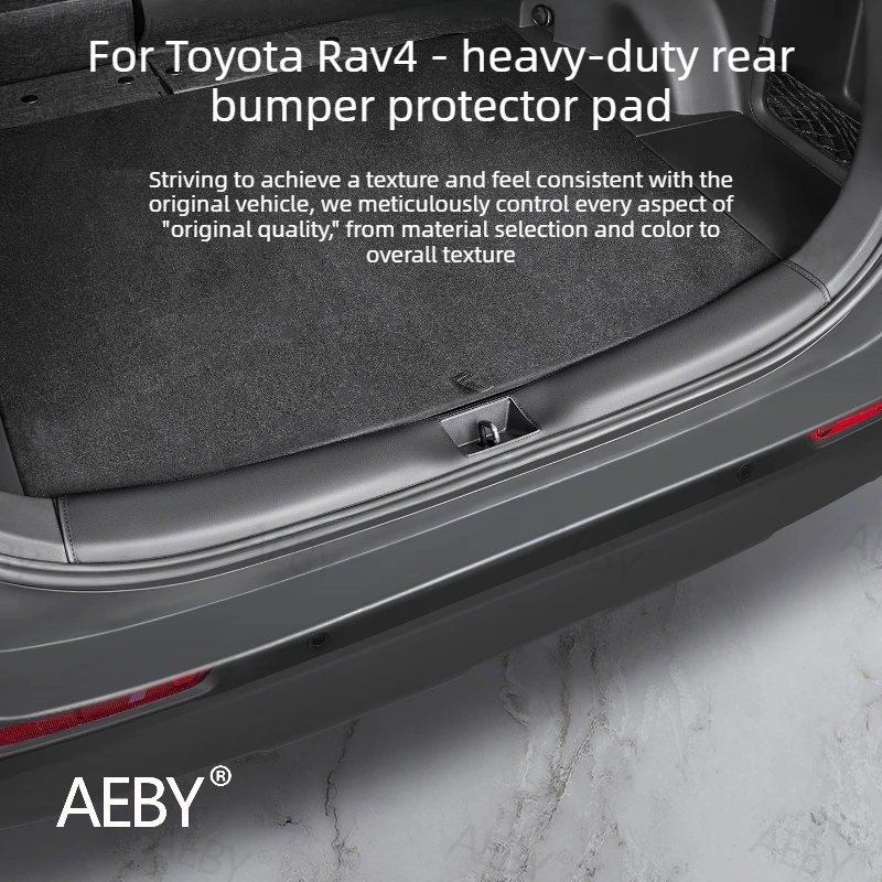 

For Toyota Rav4 2020-2026 Rear bumper guard,Luggage anti-scratch cover,rear bumper protector,Trunk anti-scratch plate,interior