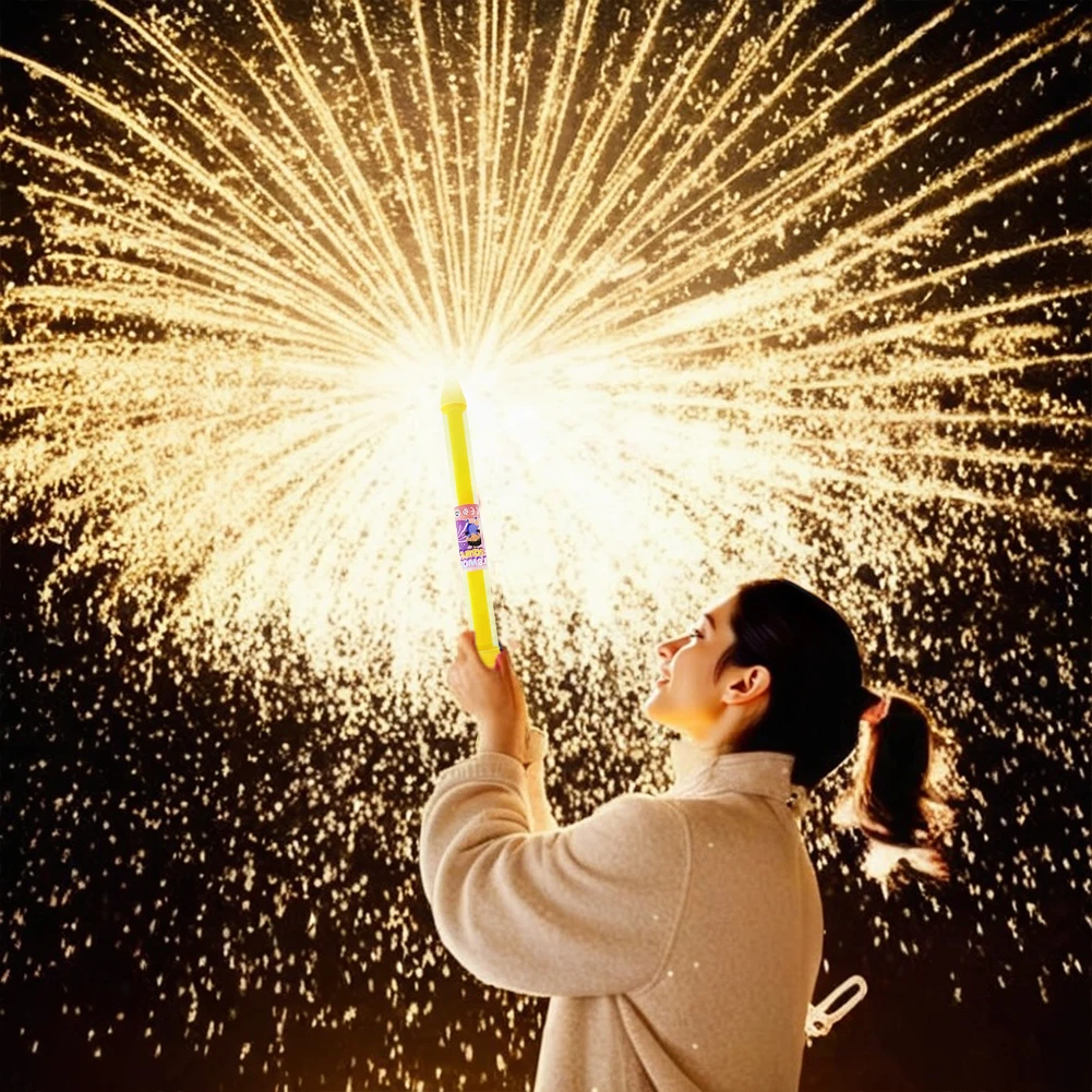 4PCS Fireworks Spray Toy Pull-Back Water Gun Outdoor Splash Games for Pool Lawn Activities Kid Summer Interactive Beach Gift