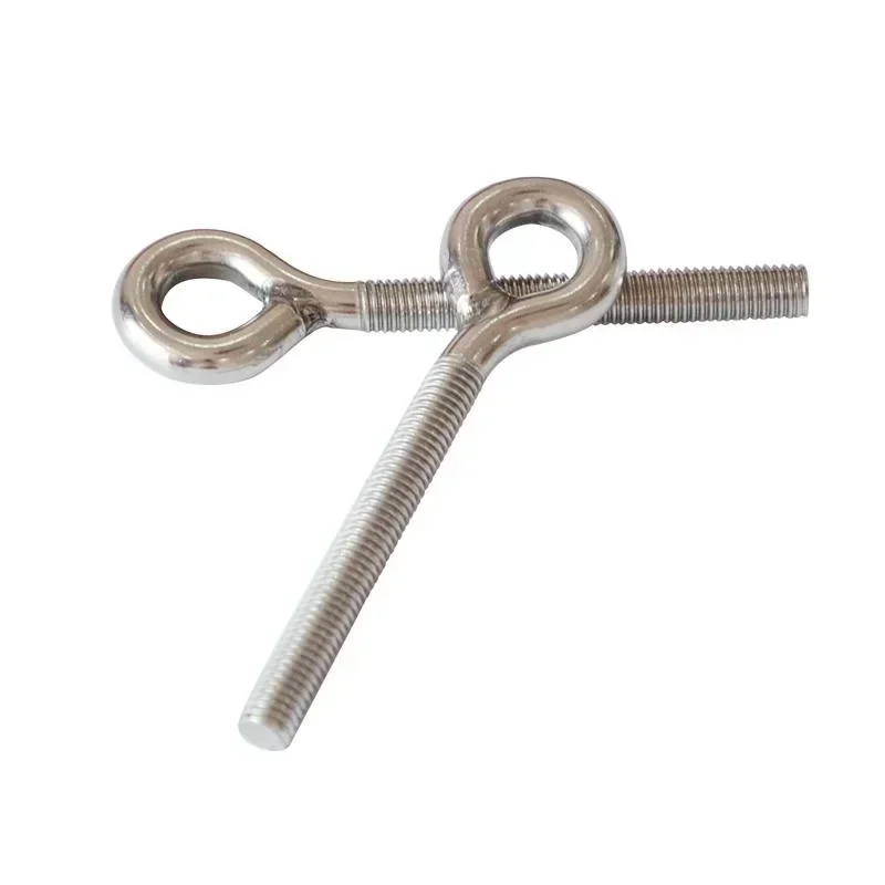 yesWholesale!! 50PCS/LOT 304 Stainless Steel Lifting Eye Screws Round Ring Bolts M4 M5 M6 M8