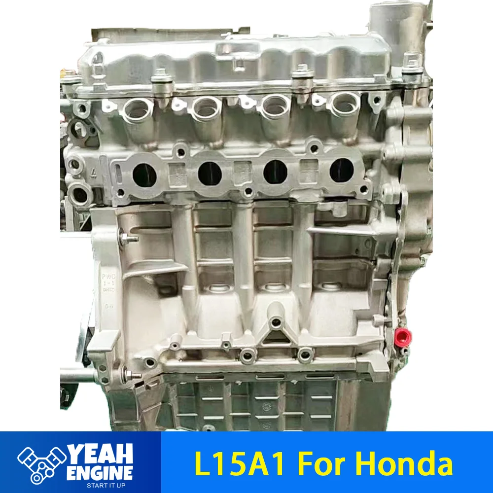 Gasonline Engine 1.5L 4Cylinders L15A1 For Honda City Freed Fit Jazz Long Cylinder Block Auto Engine Parts