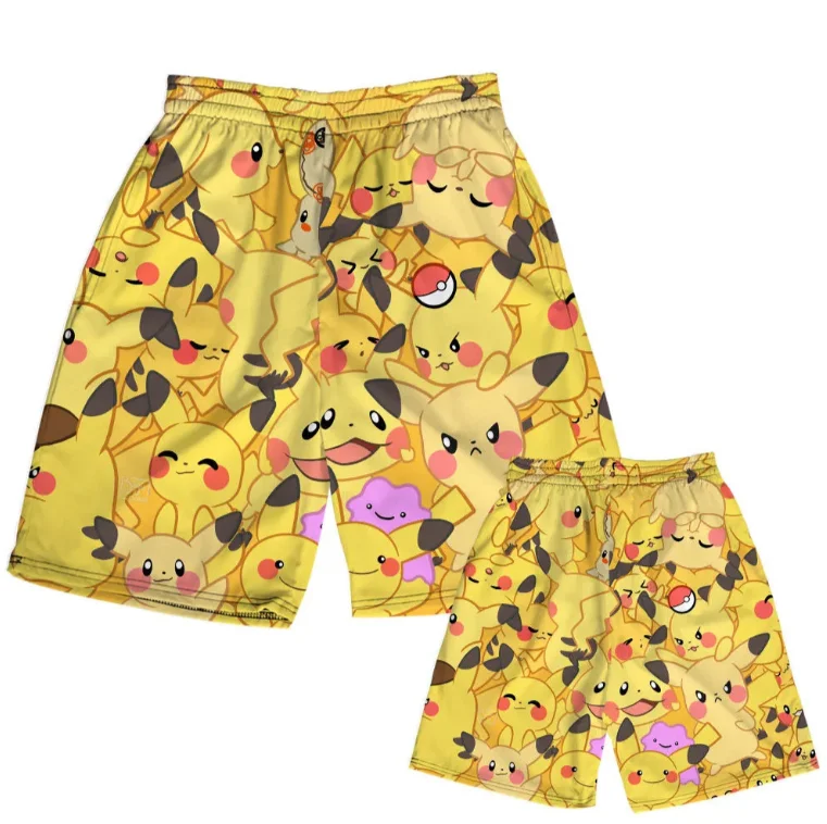 shorts-de-colaboracao-pokemon-para-homens-calcas-de-verao-com-desenhos-animados-e-anime-produtos-pokemon-pikachu-para-meninos-calcas-capri