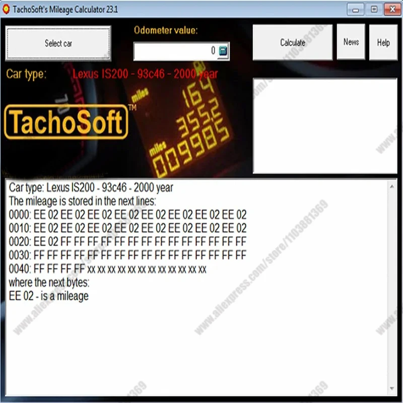 TachoSoft Mileage Calculator 23.1 TachoSoft Mileage Counter Calculation Software V23.1 With License Digital Odometer Calculators