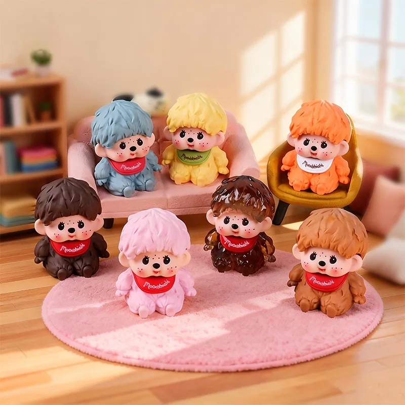 

Cute Healing Forest Style Mengqiqi Blind Box Kawaii Resin Action Figure Trendy Toy Desktop Car Decoration Lovely Gift For Fans