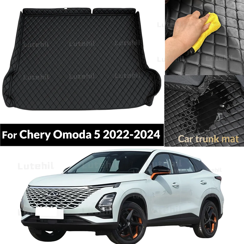 

Car Floor Mats For Chery Omoda 5 2022 2023 2024 Car Trunk Mat Custom Auto Foot Pads Carpet Cover Interior Accessories