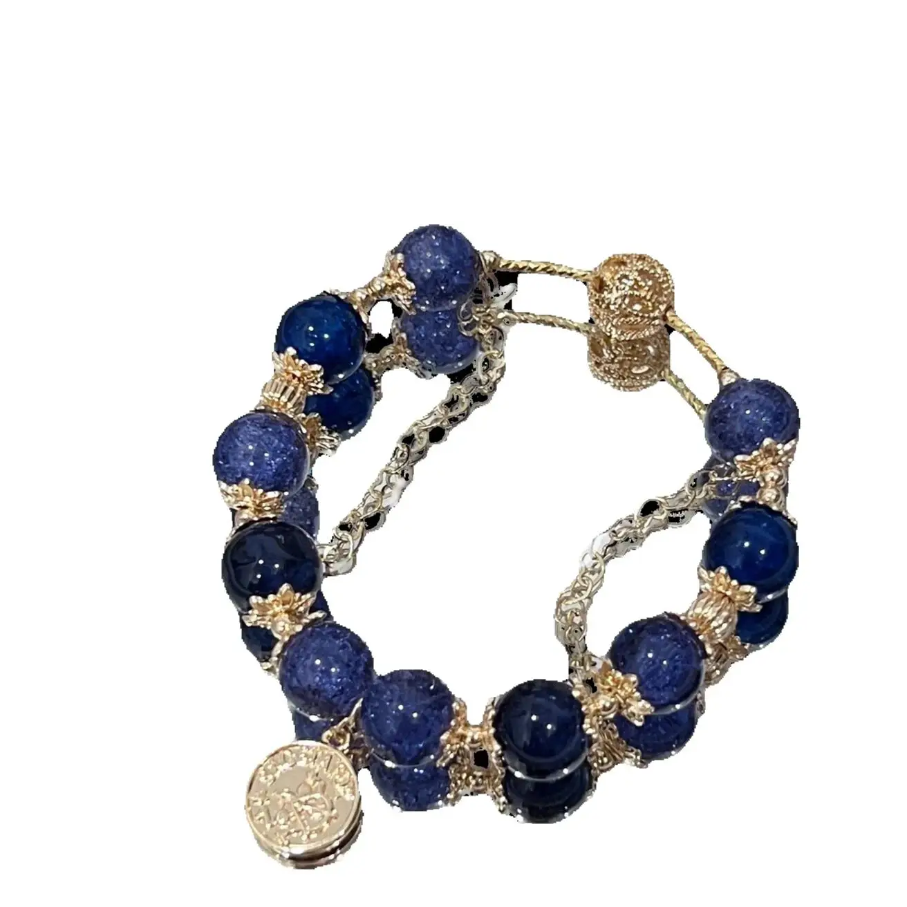 

Perfect Zodiac Gift: Twelve Constellations Glass Bead Bracelet, Personalized Adjustable Lucky Bracelet for Her/Him