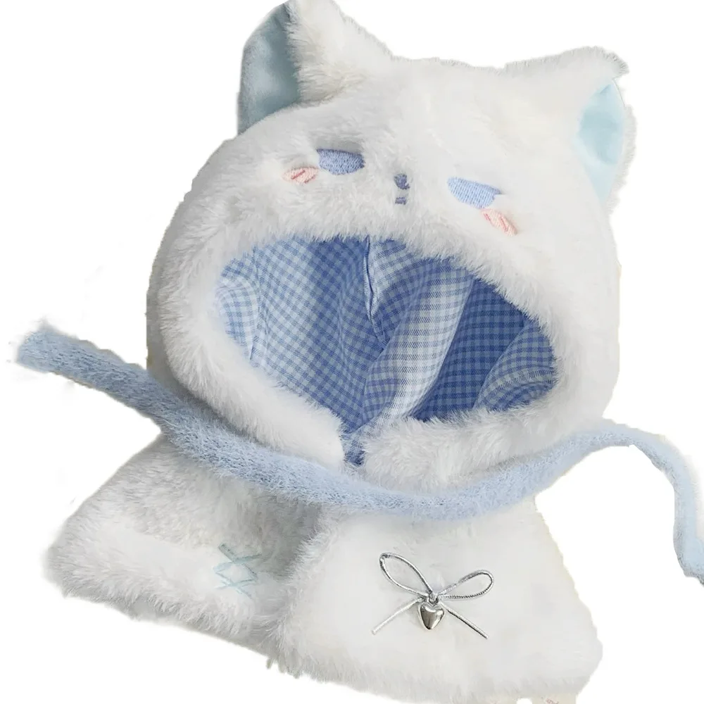 

Plush Cloak 10cm Cotton Doll Clothes Dress Up Suit 20cm Doll Clothes Outfit Blue Cute Doll Clothes Set 10/20cm Cotton Doll