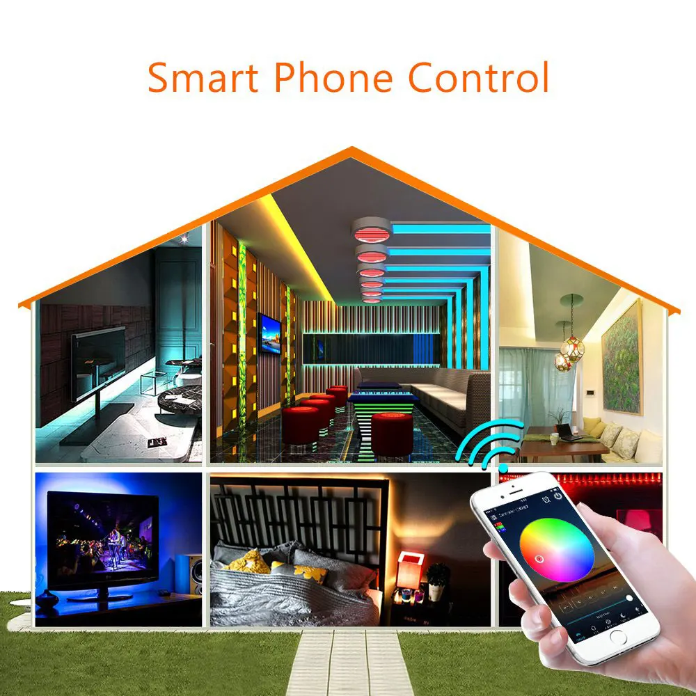 Imagem -06 - Pixel Controlador de Tira Conduzida Ws2812 Wifi Bluetooth Música App Controlador Sp108e Sp107e Sp10e Sp110e T1000s Dc524v Ws2811 Ws2812b