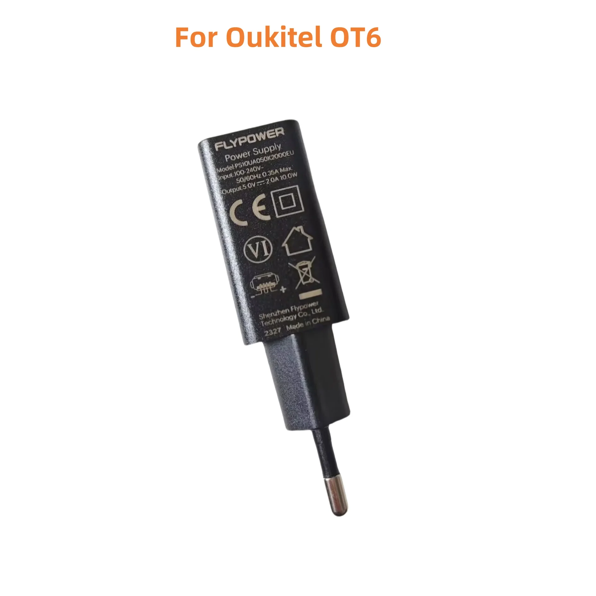 Original New Oukitel C53 C57 Phone Tablet Travel Charger EU Plug Adapter Repair Parts