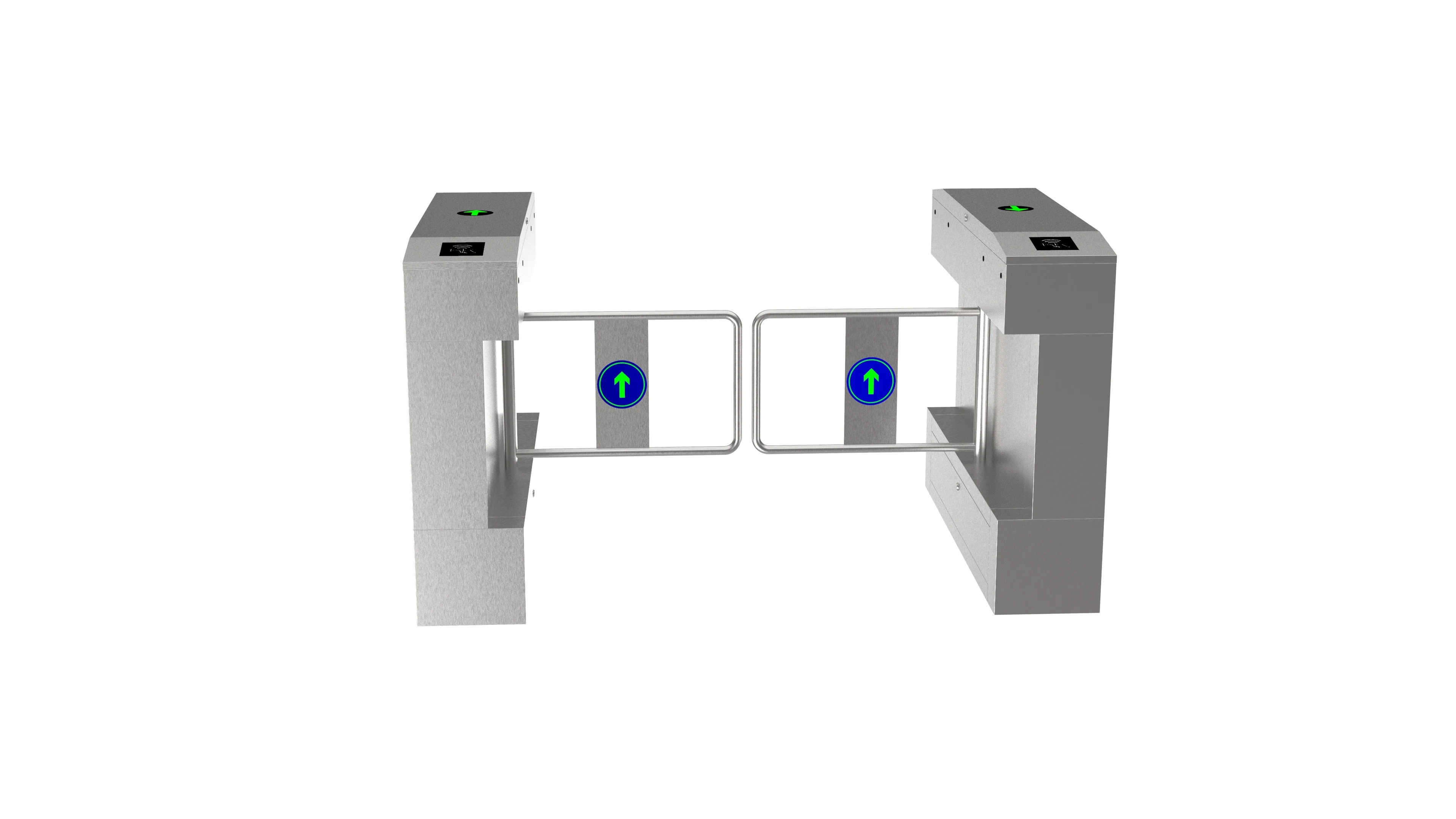 Entrance Pedestrian Safety Automatic Electronic Turnstile Swing Barrier Door