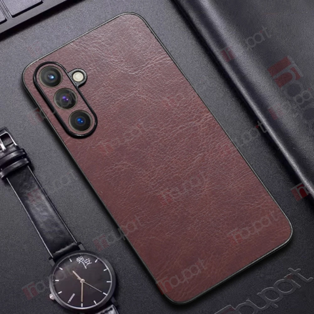 Retro Leather Case For Samsung Galaxy A25 Business Durable Phone Cover For Samsung A25 Case