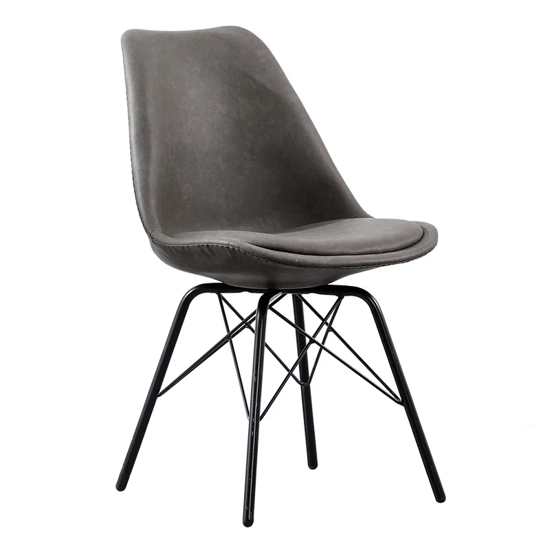 Dining Chair Modern Simple Home Nordic Restaurant Soft Bag Chair Backrest Stool