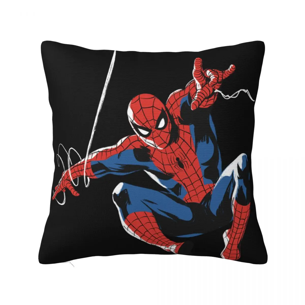 

Cartoon Spider-Man Marvel Comics Pillowcase Kawaii Print Home Sofa Throw Pillow Cover Birthday Gift for Kids