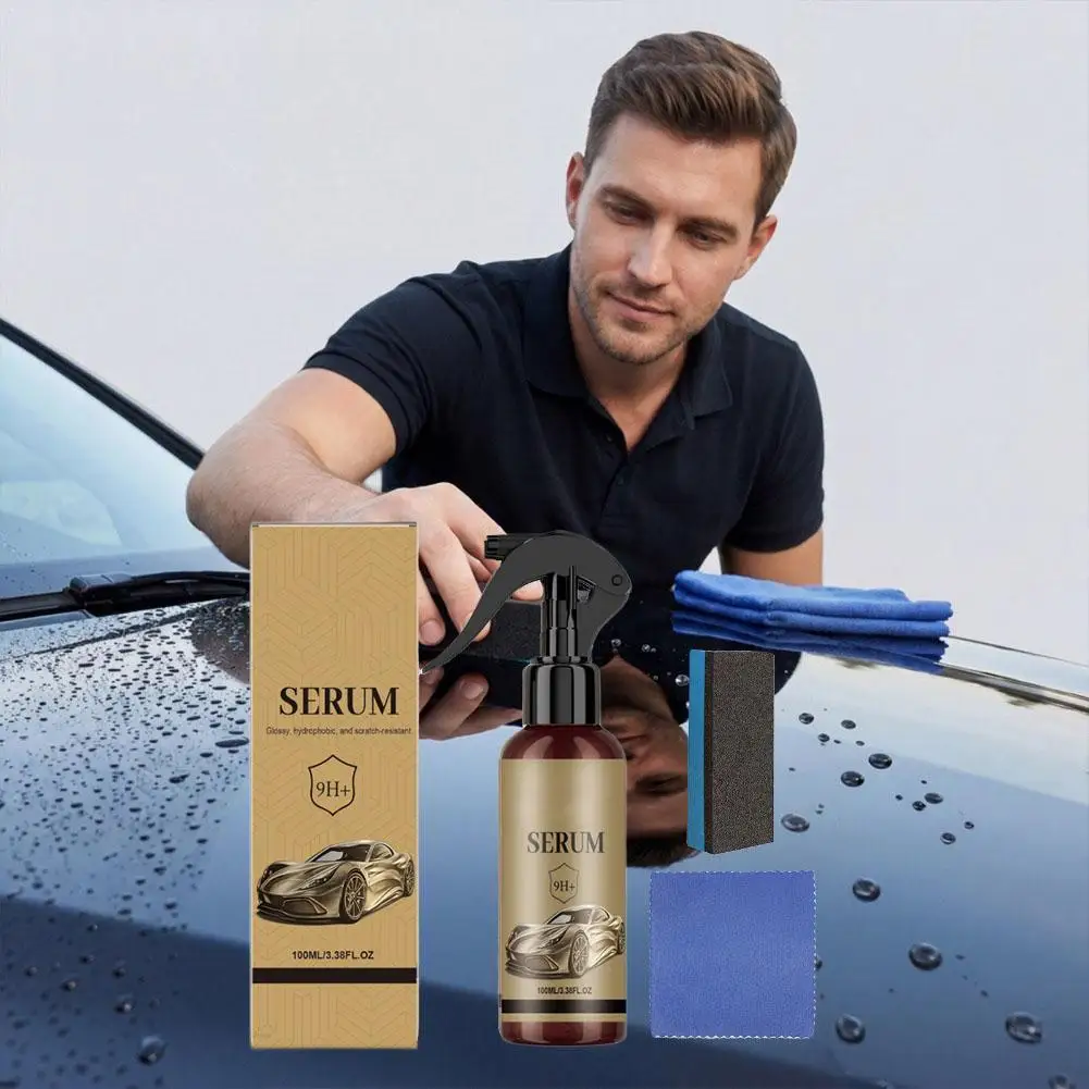 Advanced Crystal Serum PTZ Graphene Ceramic Coating For Cars Professional Gloss Paint Protection Auto Detailing Paint Protection