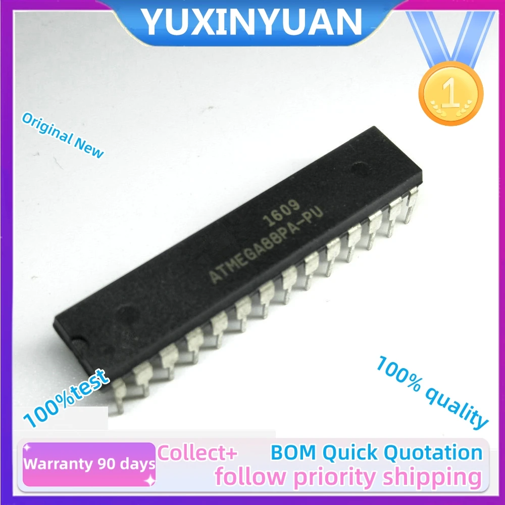 1PCS ATMEGA88PA-PU 88-20PU 168PA-PU DIP28 the quality is fine
