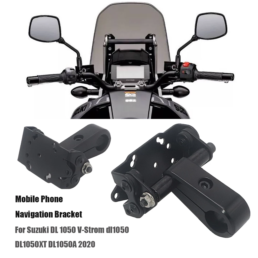 

Motorcycle Mobile Phone Navigation GPS Bracket Board 22mm For Suzuki DL 1050 V-Strom dl1050 DL1050XT DL1050A 2020