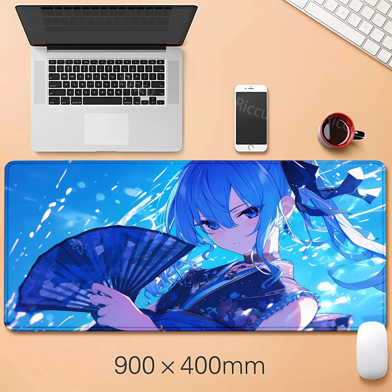 mousepad Hoshimachi Suisei Hololive Table Mat Lockedge Office Student Game mouse pad Thickened Large Tables Pads Laptop Cushion