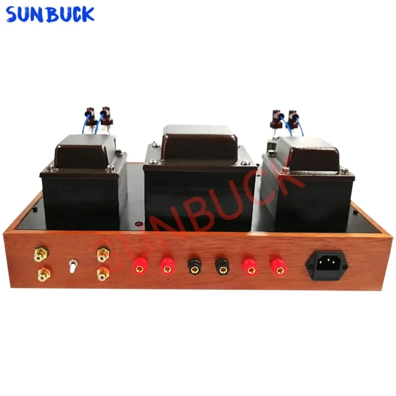 SUNBUCK 6F2 6U8 Push-Pull FU29 829 FY29 Tube Amplifier 0 Noise 2 Stereo 35W Class A Vacuum Tube Amplifier Audio