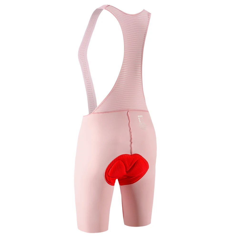 RION Cycling Bib Shorts Women MTB Tights Mountain Bike Overalls Bicycle Biker Bibs 6H Medium Distance Riding Seamless Leg Famale - Image 4