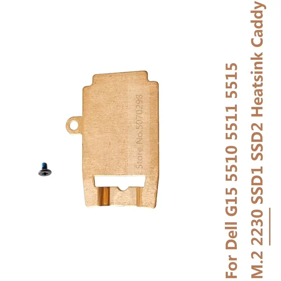 

M.2 2230 SSD твердотельный накопитель, радиатор, кронштейн, держатель Caddy, крышка FJ75H для DELL G15 5511 5515 5510 2021, игровые ноутбуки