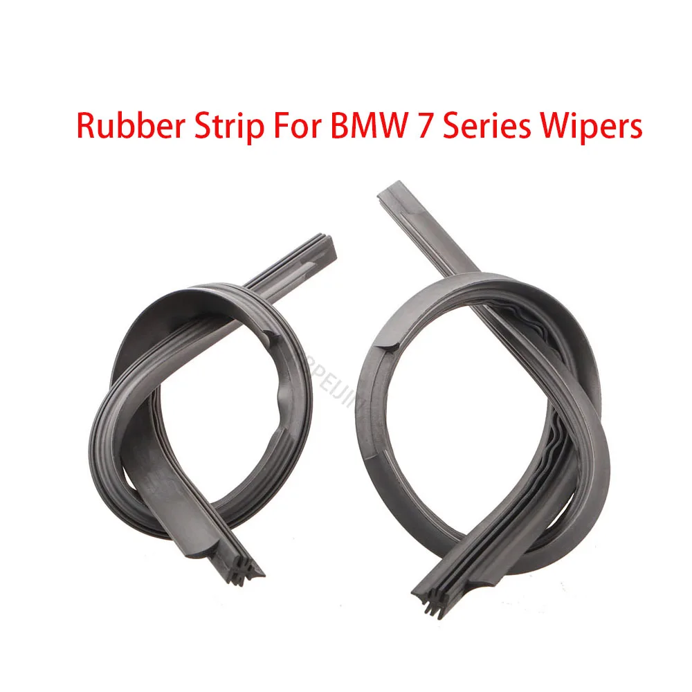 

1 комплект, резиновая полоса для заправки автомобильных дворников для BMW 7 серии F01 F02 F04 2017 2023, аксессуары для щеток дворников