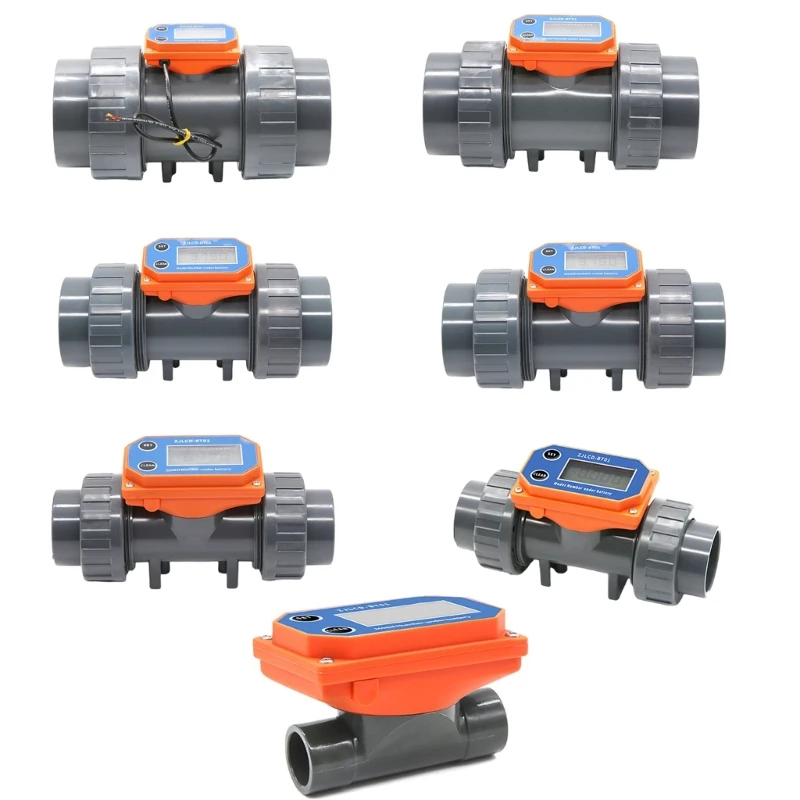 

High Accuracy Digital Flowmeter For Irrigation Liquid Measurement In Garden Farm