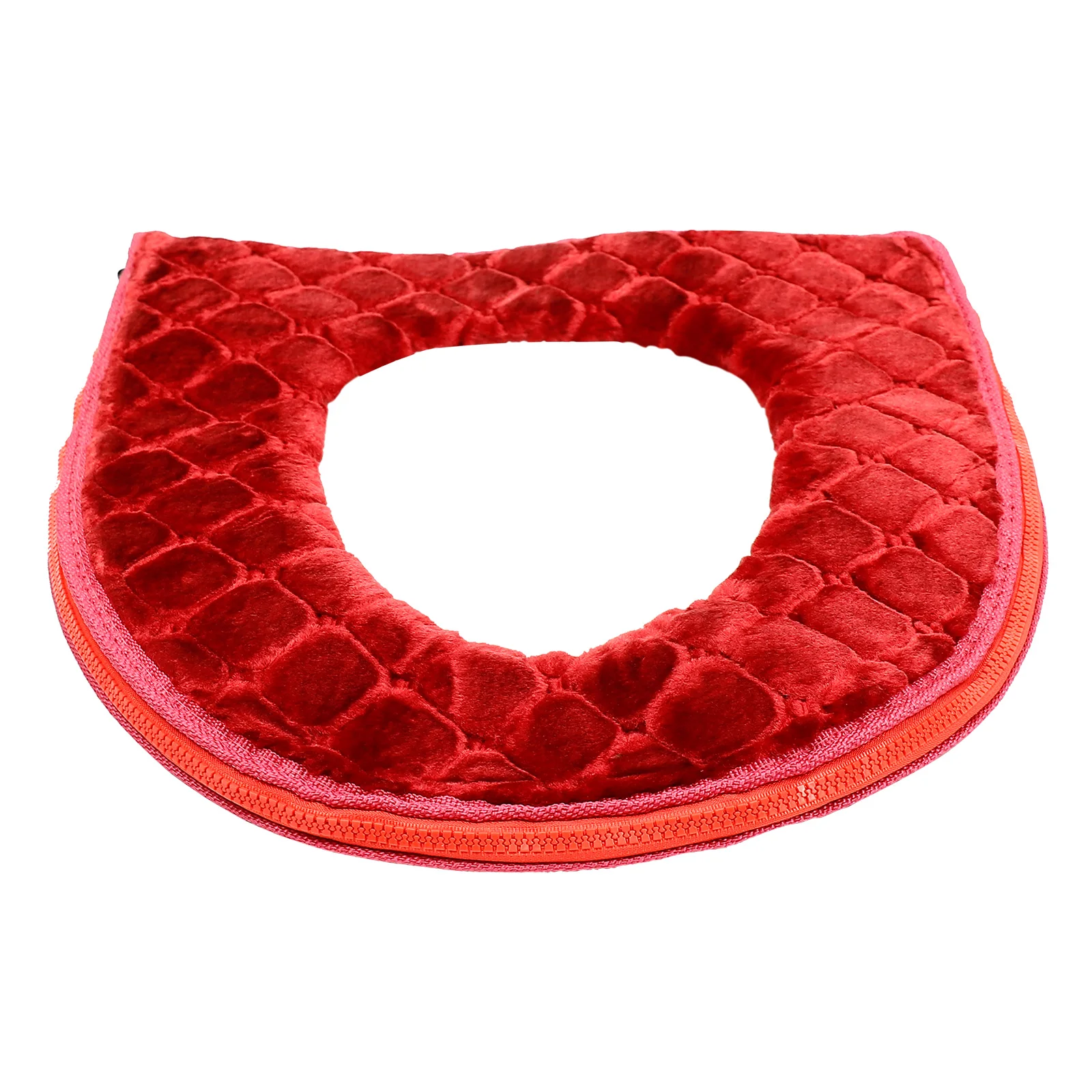 

1pc Thickened Seat Pad Universal Washable Reusable For Household Bathroom Toilet Cover Warm Soft Cushion Mats Toilet