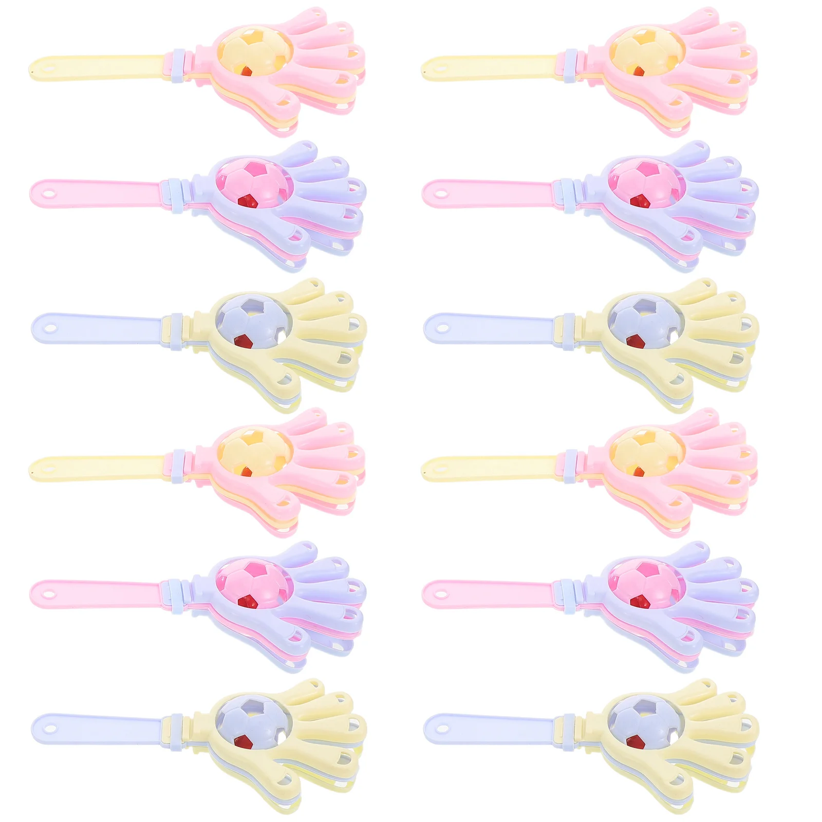 

20Pcs Colored Hand Clappers Plastic Noise Makers Party Favors Cheering Sporting Events Concert Carnival Party Favors