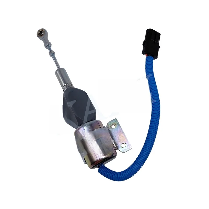 Fuel Shutdown Solenoid 3932529 3939700 SA-4891-12 For Excavator R220-5 R210-3