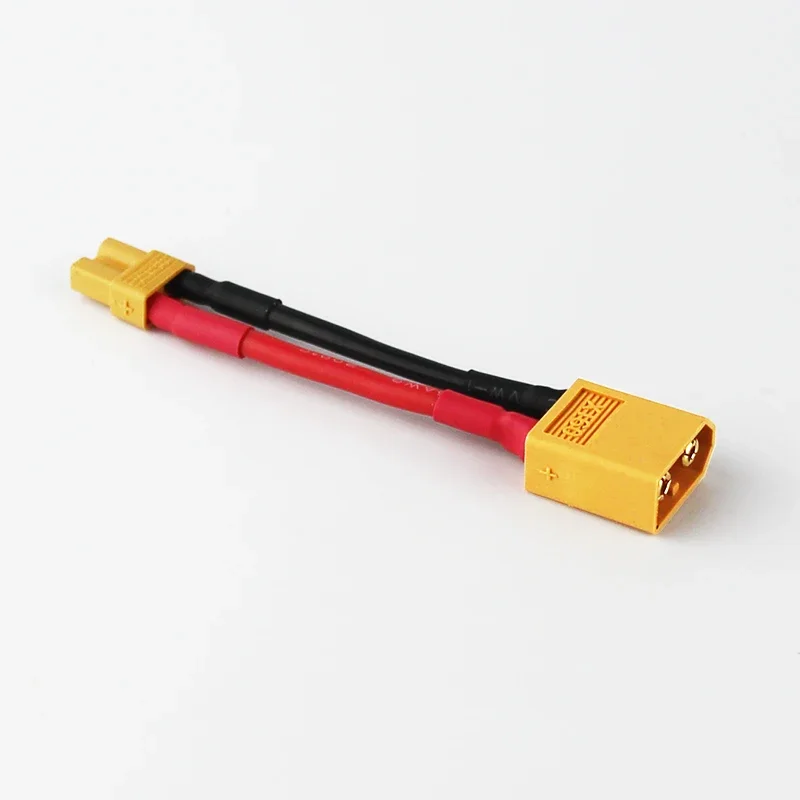 1pc XT60 to XT30/XT60 Male Female Soft 16awg Silicone plug Connector Adapter cable for FPV RC Lipo Battery ESC Motor Drone